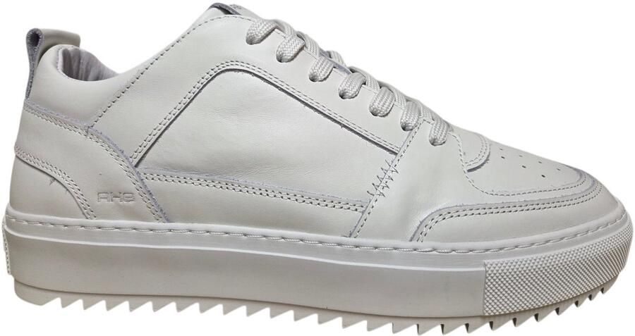 Rehab Creon LTHR 0707 WHT Sneakers Wit Leer Heren Wit