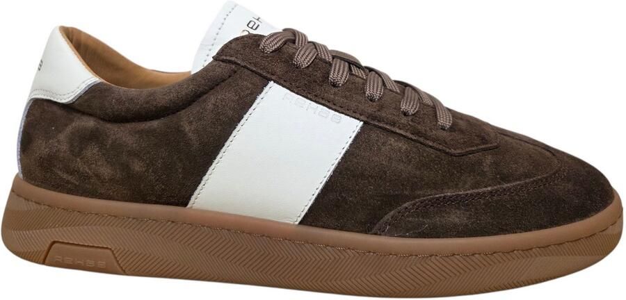 Rehab donkerbruine suède heren sneakers Zack - Foto 2