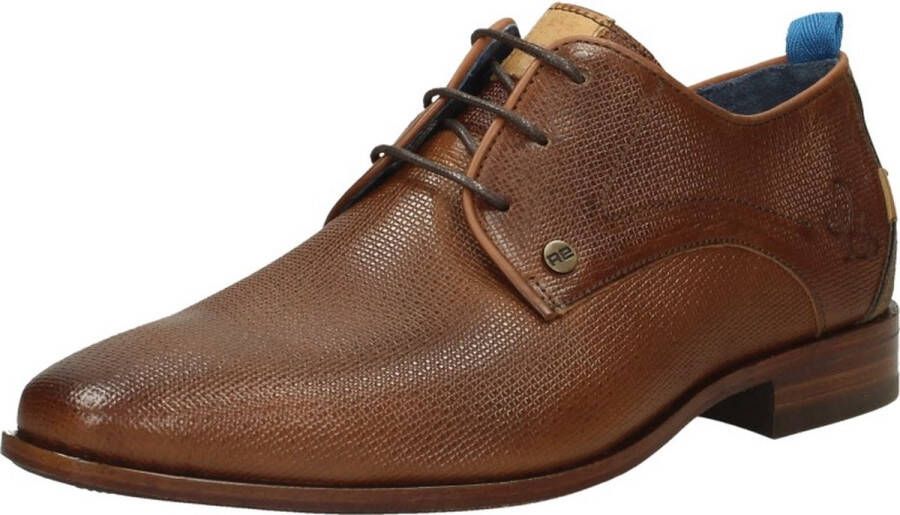 Rehab Vrouwen Veterschoenen Herenschoenen Greg Wall Cognac - Foto 6