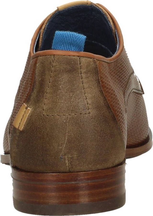 Rehab Vrouwen Veterschoenen Herenschoenen Greg Wall Cognac - Foto 3