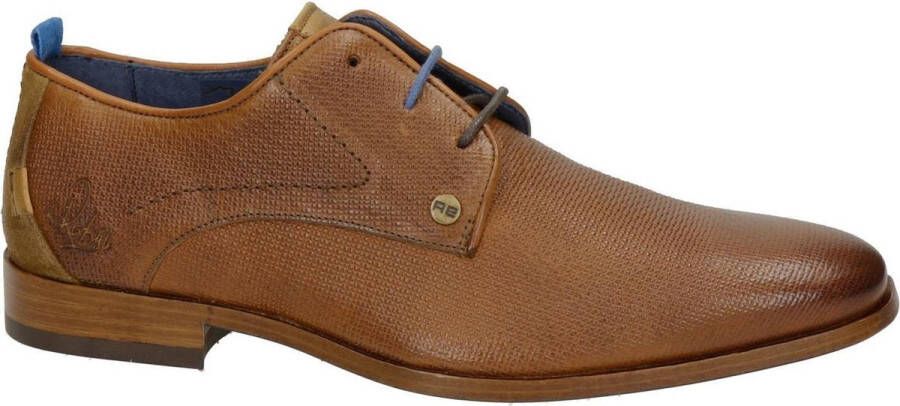 Rehab Vrouwen Veterschoenen Herenschoenen Greg Wall Cognac - Foto 10