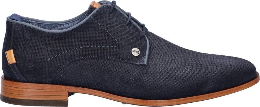 Rehab GREG WALL SUE 8100 DBLU heren veterschoenen gekleed blauw - Foto 3