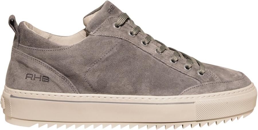 Rehab grijze suède heren sneakers Crash