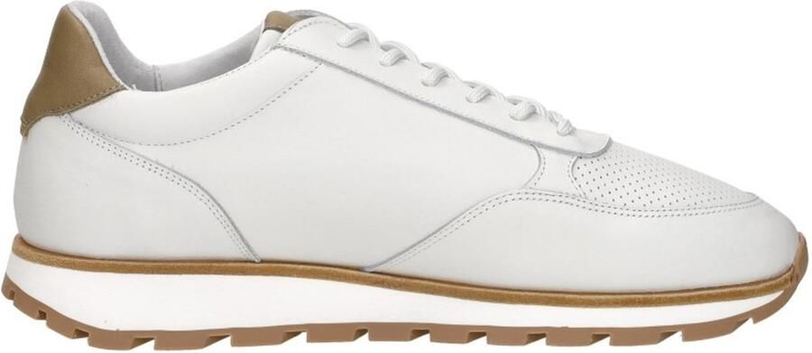Rehab Maddox leren sneakers wit zand - Foto 2