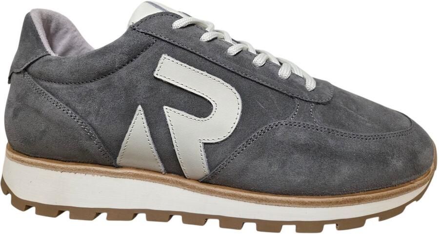 Rehab Maddox Sue Lthr 2060 Gry Blu Sneakers Grijs Suede Heren Grijs