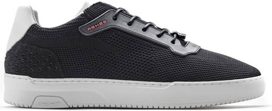 Rehab Footwear Thanos Knit | Zwarte sneakers