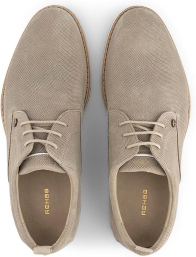 Rehab Pozato Weave Nette schoenen Veterschoenen Heren Beige - Foto 2