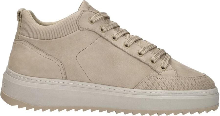 Rehab Russel Nub Sneakers Laag beige