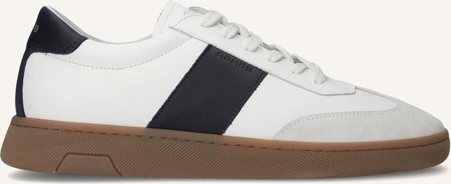 Rehab Zack Sneakers Heren Leren Sneaker Wit