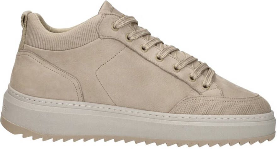 Rehab Russel Nub Sneakers Laag Beige