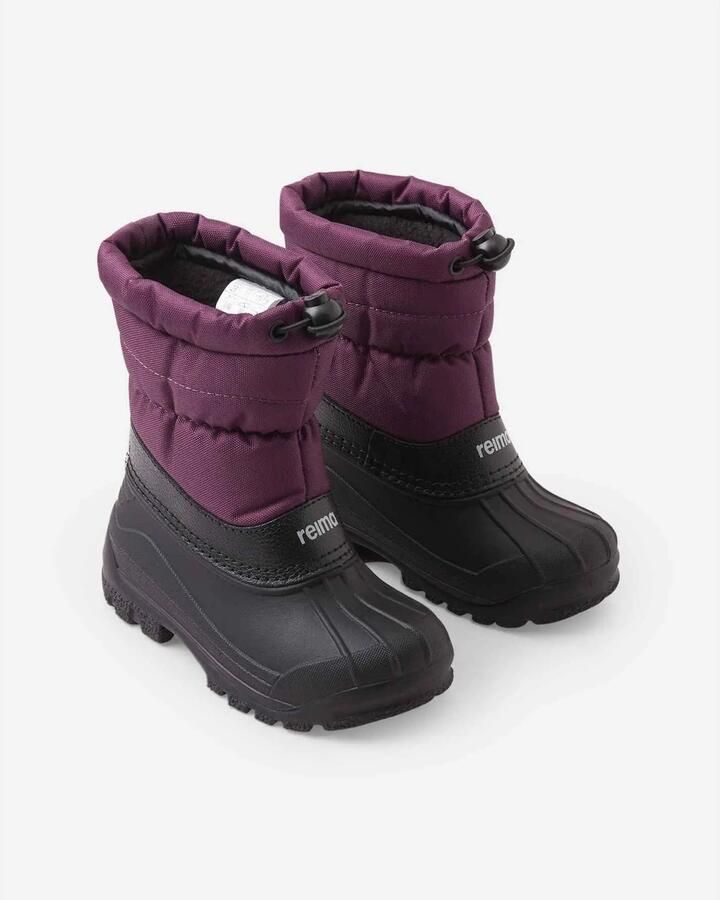 Reima Kid's Nefar Winterschoenen purper zwart