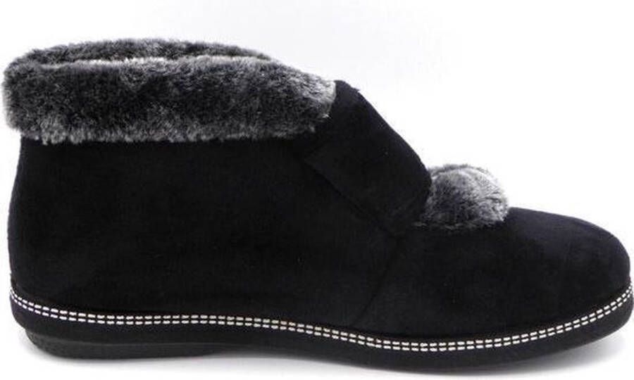 Relax Dames Pantoffel SE20 03 1 Zwart