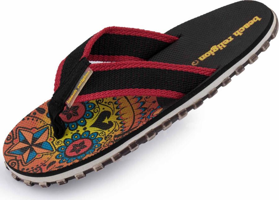Religion Dames slippers schedelprint trendy & comfortabel