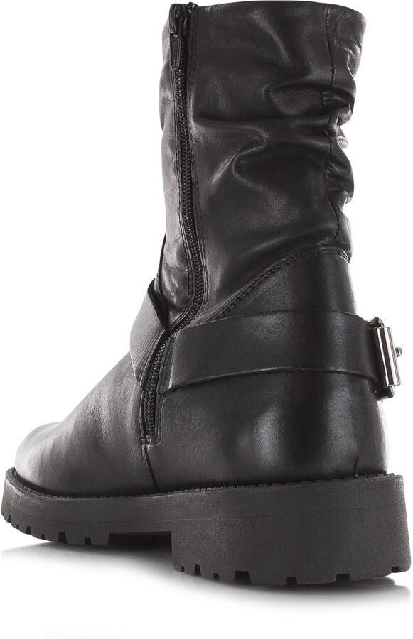 Remix Boots 13826 Zwart Leer Biker boots Dames