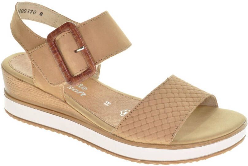 Remonte Beige Sandalen Wedge