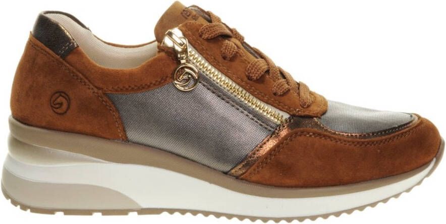 Remonte Comfortsneaker Cognac
