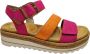 Remonte Sleehaksandaaltjes sleehak zomerschoenen sandalen in vegan verwerking - Thumbnail 5