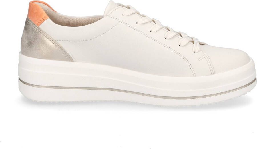 Remonte Plateausneakers ELLE-Collection vrijetijdsschoen lage schoen veterschoen met zachte inlegzool