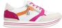 Remonte Lente Sneaker met Roze en Oranje Accenten Multicolor Heren - Thumbnail 1