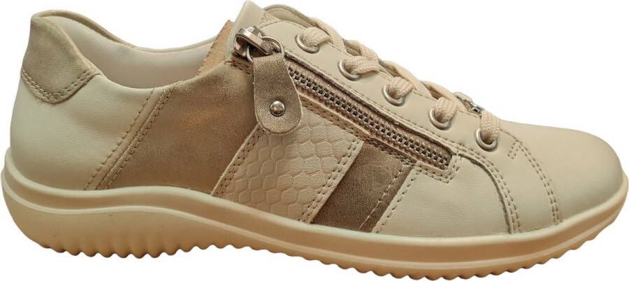 Remonte Sneakers met zijrits vrijetijdsschoen halve schoen veterschoen
