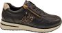 Remonte Zwarte Lite 'n Soft Sneakers met Gouden Details Black Dames - Thumbnail 4