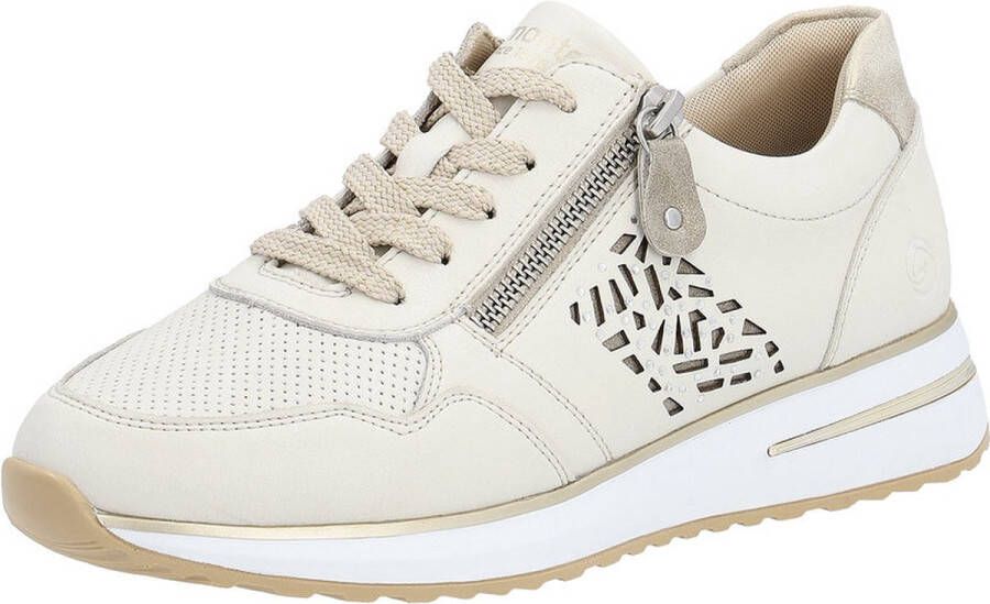Remonte Dames Sneaker D1G00-81 Offwhite