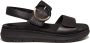 Remonte Sandalen Dames Zwart - Thumbnail 1