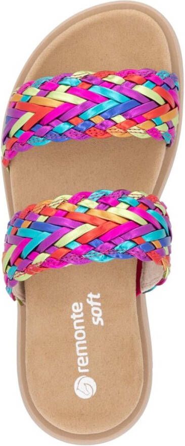 Remonte Multi Color Dames Slippers Multi