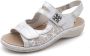 Remonte Dames Sandaal D7647-40 Zilver Print - Thumbnail 8