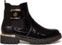 Remonte Veterlaarsjes blokhak veterschoenen in krokodillenlook binnenrits - Thumbnail 1