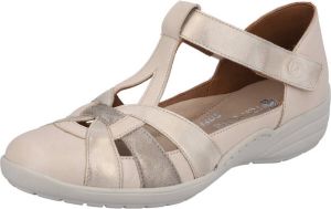 Remonte Bandschoen R7601-80 Beige Combi Wijdte H