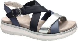 Remonte Sandalen Elisabeth Hurley-Collection sleehak zomerschoen sandaal met kruisbandage
