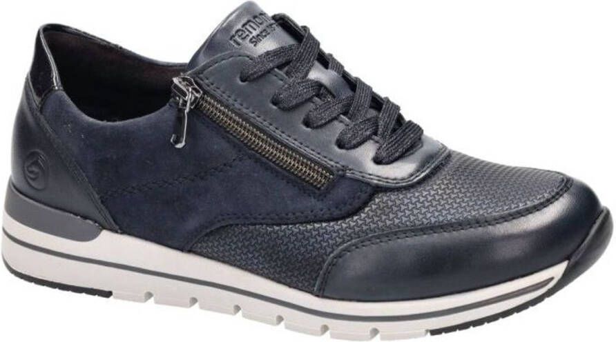 Remonte -Dames blauw donker sneakers