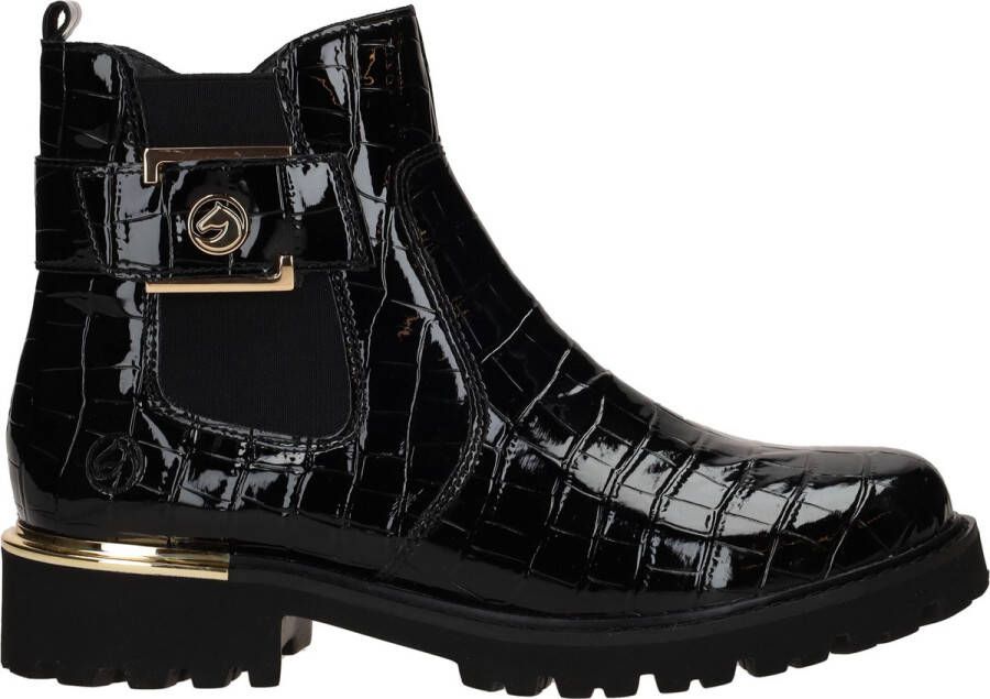 Remonte Chelsea-boots blokhak laarzen enkellaars met praktische binnenrits