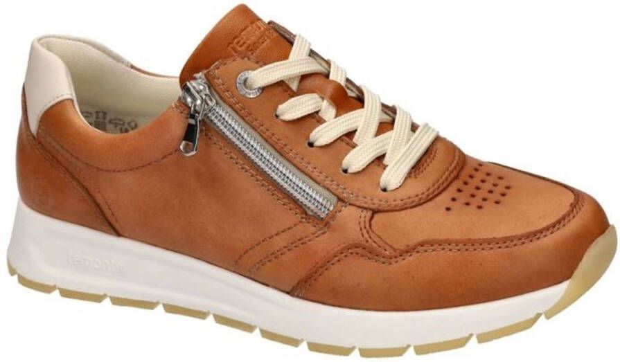 Remonte -Dames cogna caramel sneakers