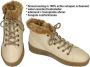 Remonte -Dames crÈme sneakers - Thumbnail 1
