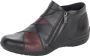 Remonte Dames Enkellaars R7674-02 Zwart Bordeaux Wijdte H - Thumbnail 1