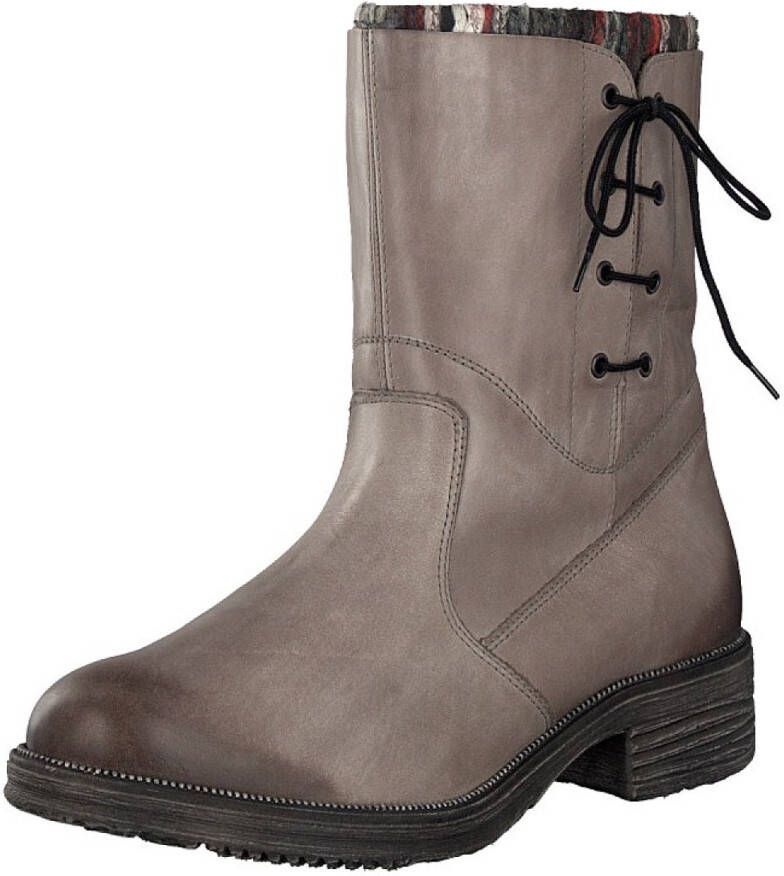 Remonte dames enkellaars taupe