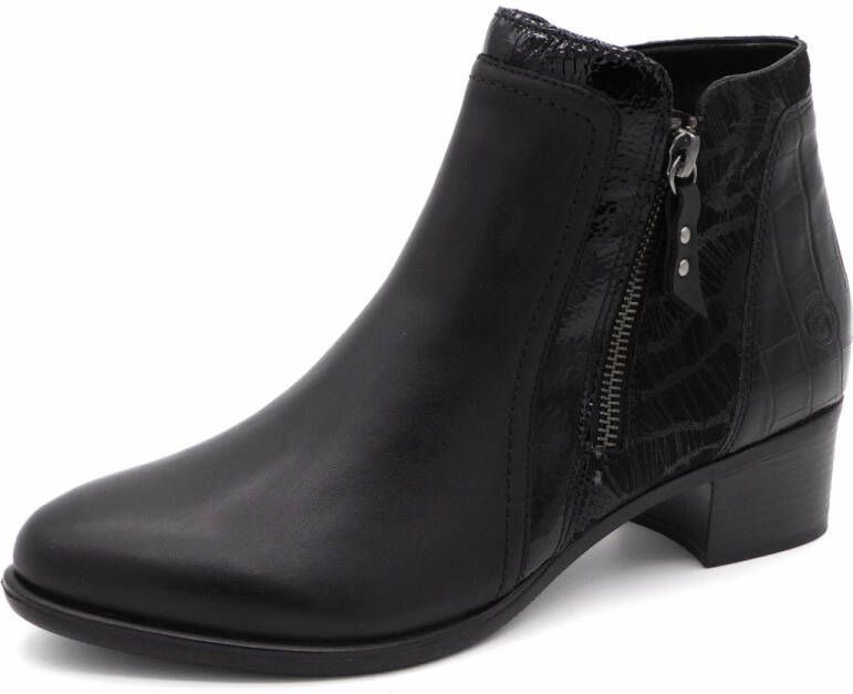 Remonte Dames Enkellaarsje R5172-00 Zwart