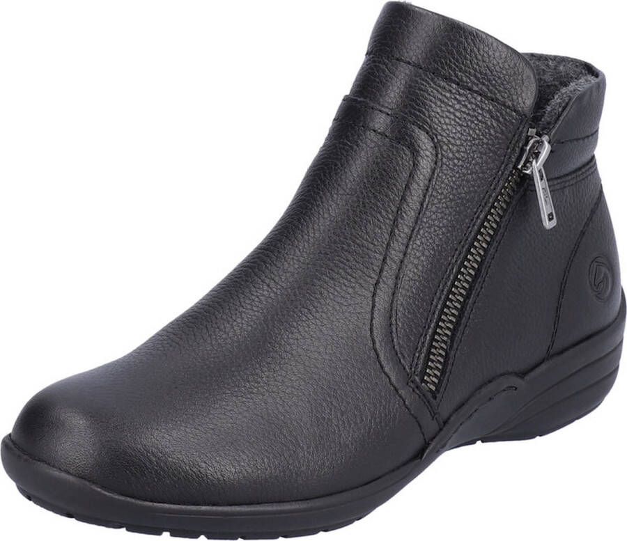 Remonte laarsje R7677-02 zwart 2 ritsen extra breed - Foto 2