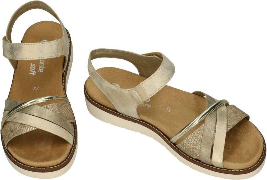 Remonte Sandalen sleehak zomerschoen sandalette met uitneembare zachte inlegzool