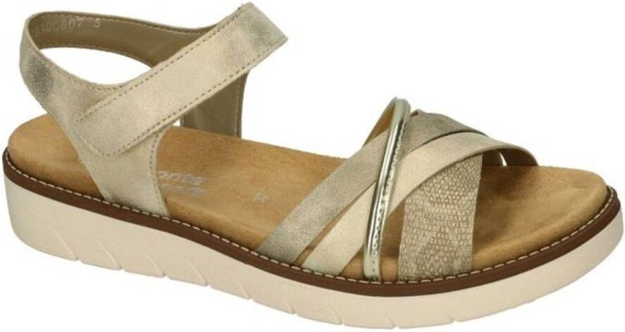 Remonte Sandalen sleehak zomerschoen sandalette met uitneembare zachte inlegzool