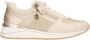 Remonte Beige Metallic Glitter Sneaker met Rits Beige Dames - Thumbnail 1
