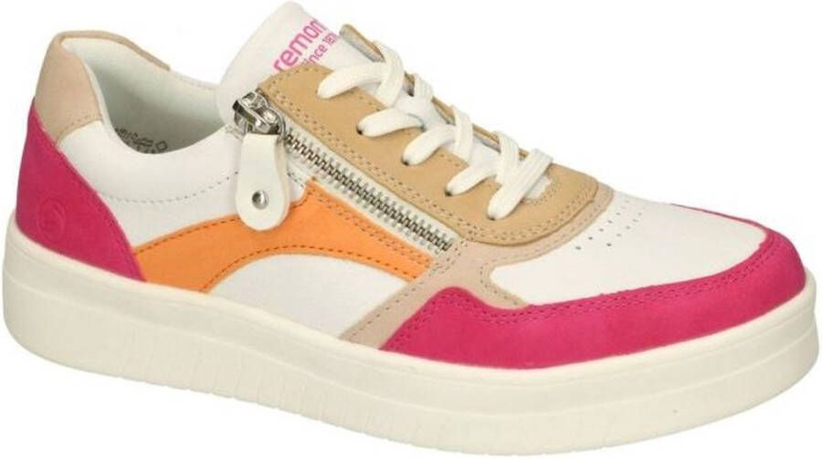 Remonte Plateausneakers vrijetijdsschoen lage schoen veterschoen in smalle vorm
