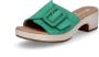 Remonte Slippers ELLE-Collection blokhak zomerschoen slippers decoratieve gesp elle-collectie - Thumbnail 1