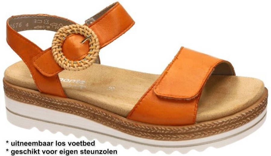 Remonte Stijlvolle Doq52 Schoenen Orange Dames