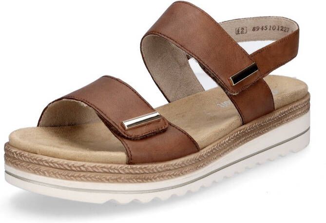 Remonte Sleehaksandaaltjes bandjessandaal comfortabele schoen met sierelementen