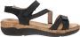 Remonte Sandalen zomerschoen sandaal sleehak in sportieve look - Thumbnail 1