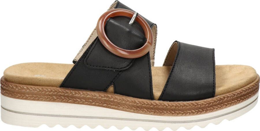 Remonte Slippers sleehak zomerschoen pantoffels met decoratieve gesp