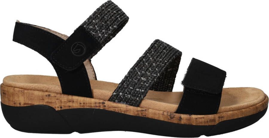Remonte Sleehaksandaaltjes riemchensandaal comfortabele schoen zomerschoen met zacht voetbed